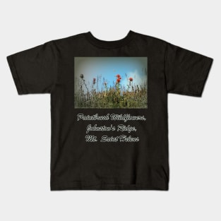 paintbrush wildflowers, Johnston's Ridge Kids T-Shirt